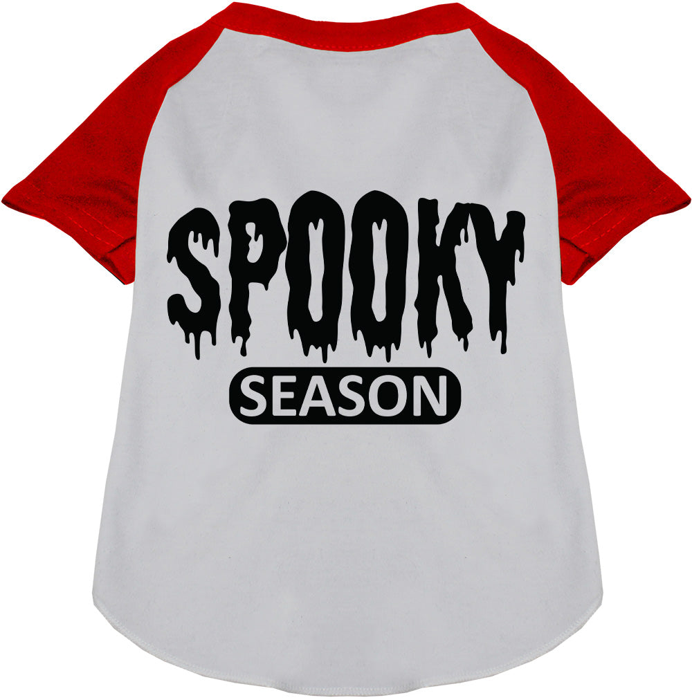 Bloody Spooky Season Pet Raglan Shirt