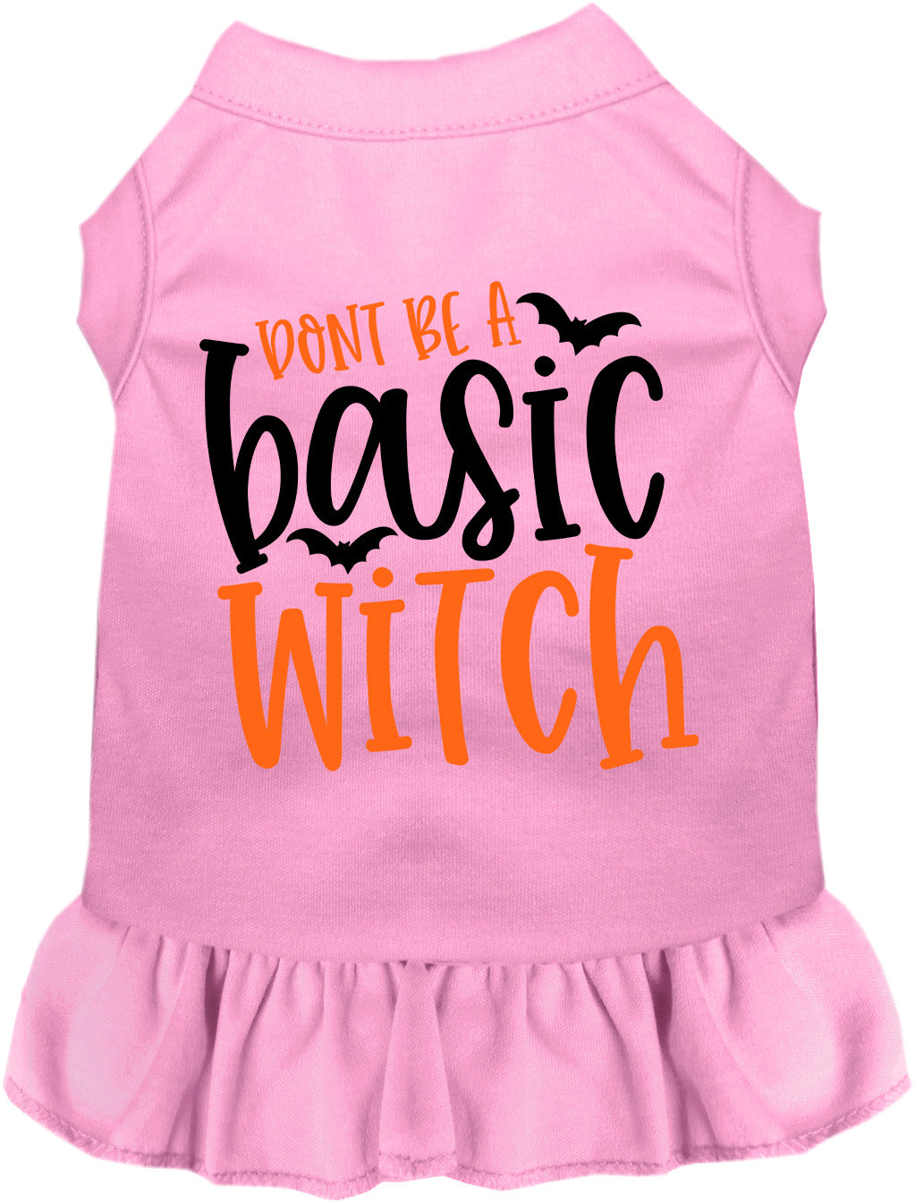 Don't Be a Basic Witch Halloween Pet Dress