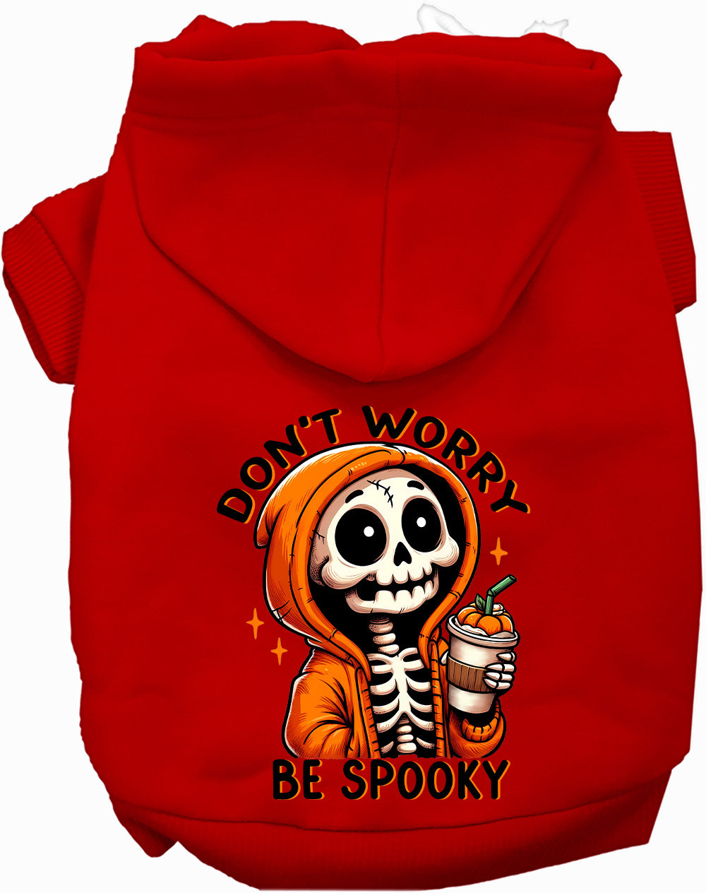 Don't Worry, Be Spooky Halloween Pet Hoodie