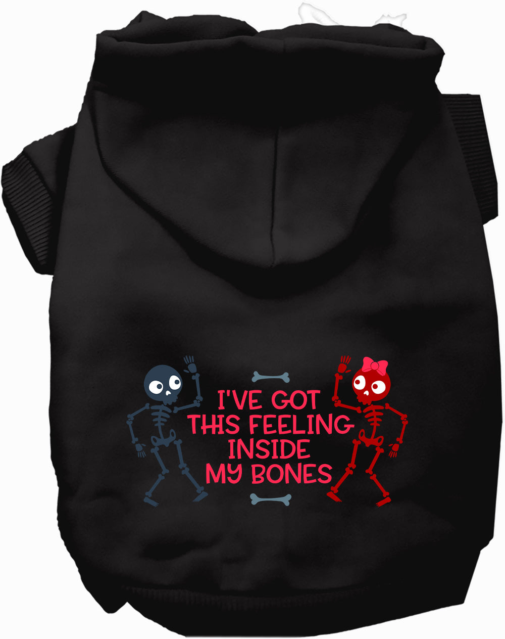 Inside My Bones Halloween Pet Hoodie