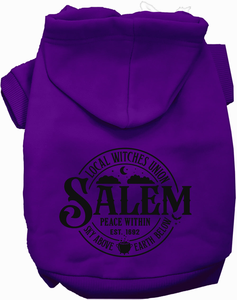 Salem Witches Union Halloween Pet Hoodie