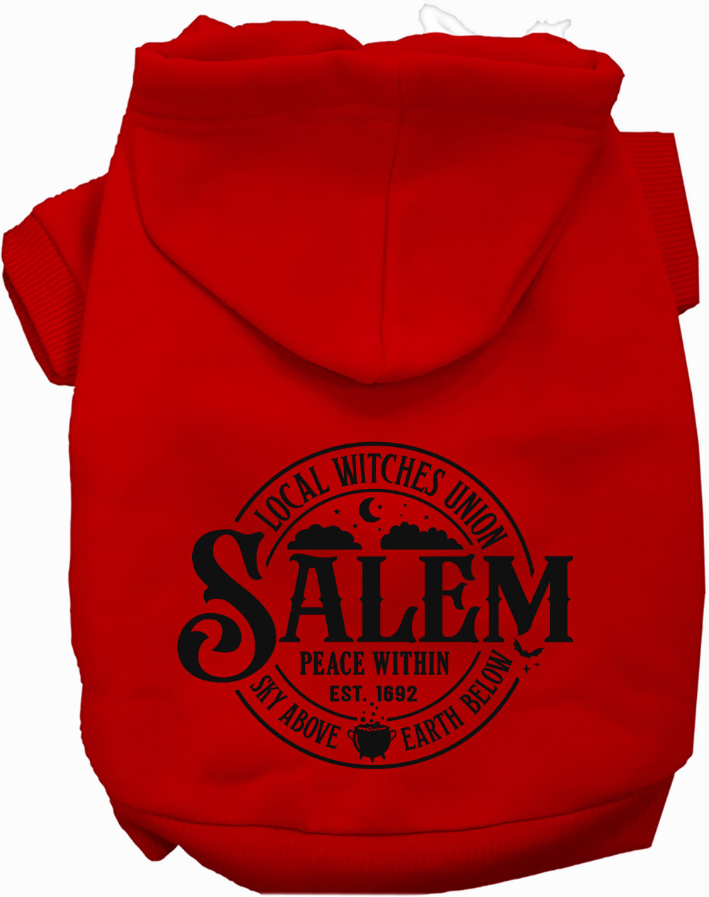 Salem Witches Union Halloween Pet Hoodie