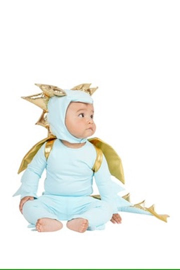 Baby Sky Blue Dragon Halloween Costume