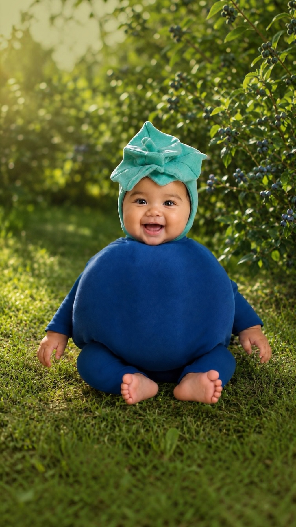 Baby Blueberry Halloween Costume