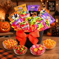 Witch's Cauldron of Halloween Treats Gift Basket