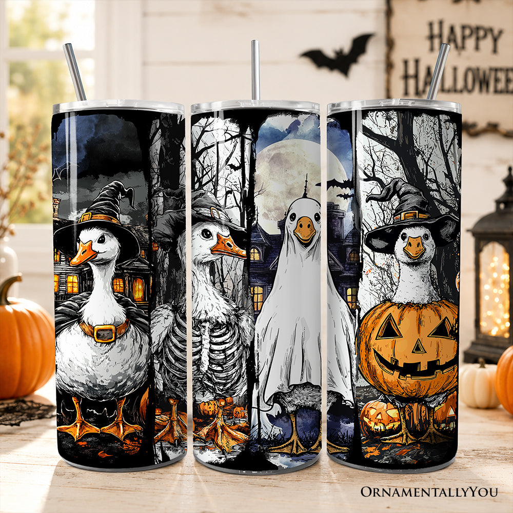 Halloween Goose 20oz Personalized Tumbler