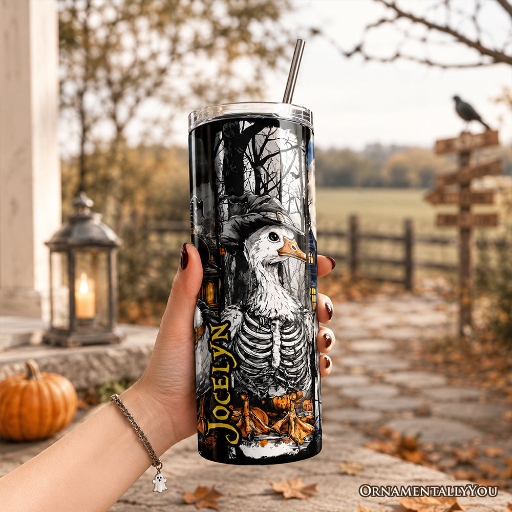 Halloween Goose 20oz Personalized Tumbler