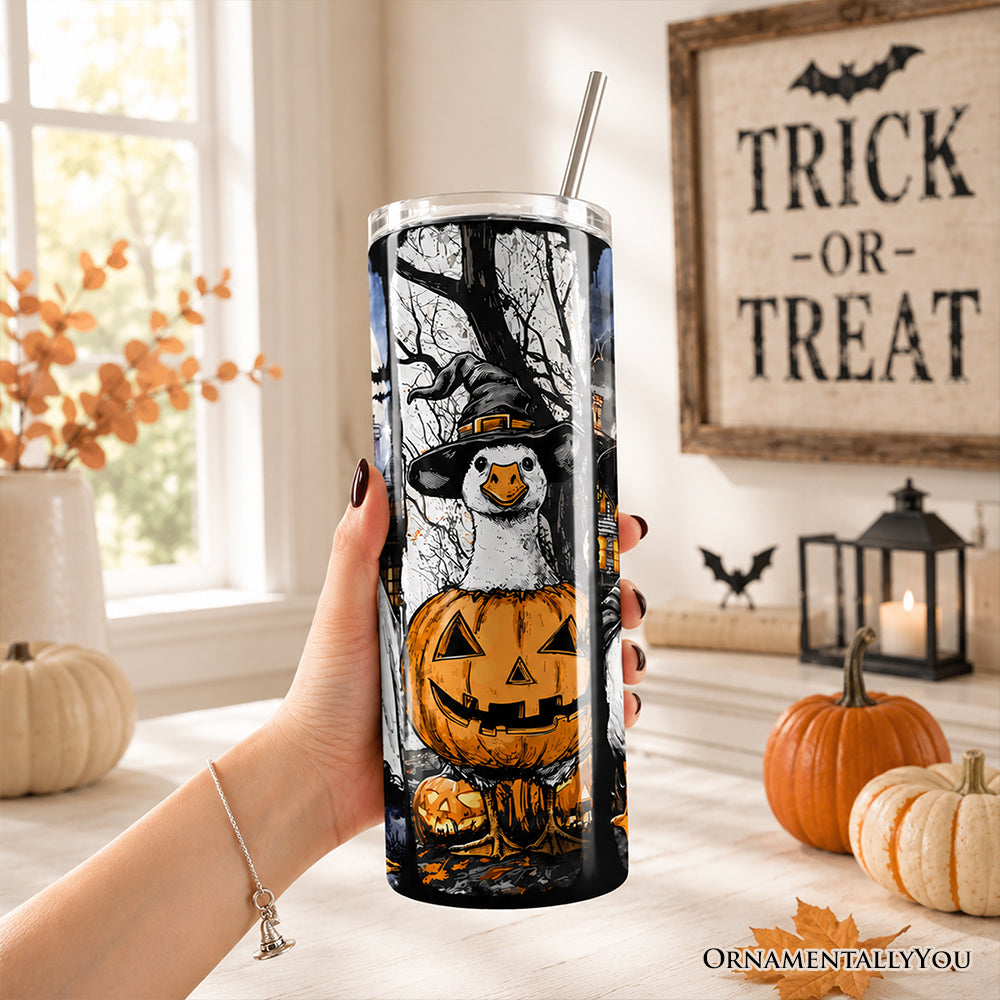 Halloween Goose 20oz Personalized Tumbler