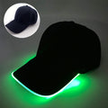 Adult Hat Led Optical Fibre Baseball Cap