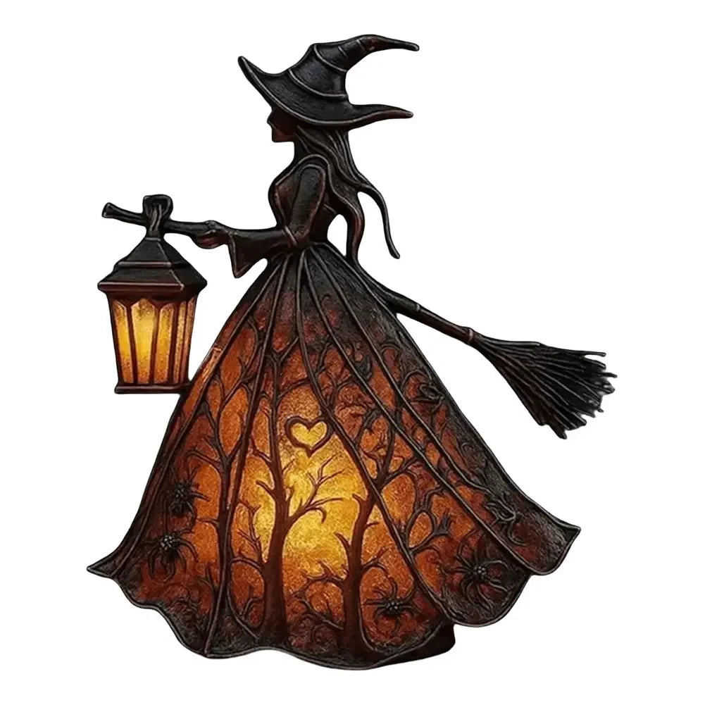Halloween Witch LED Lantern Night Light