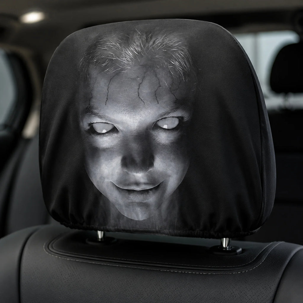 Funny Halloween Car Headrest Cover