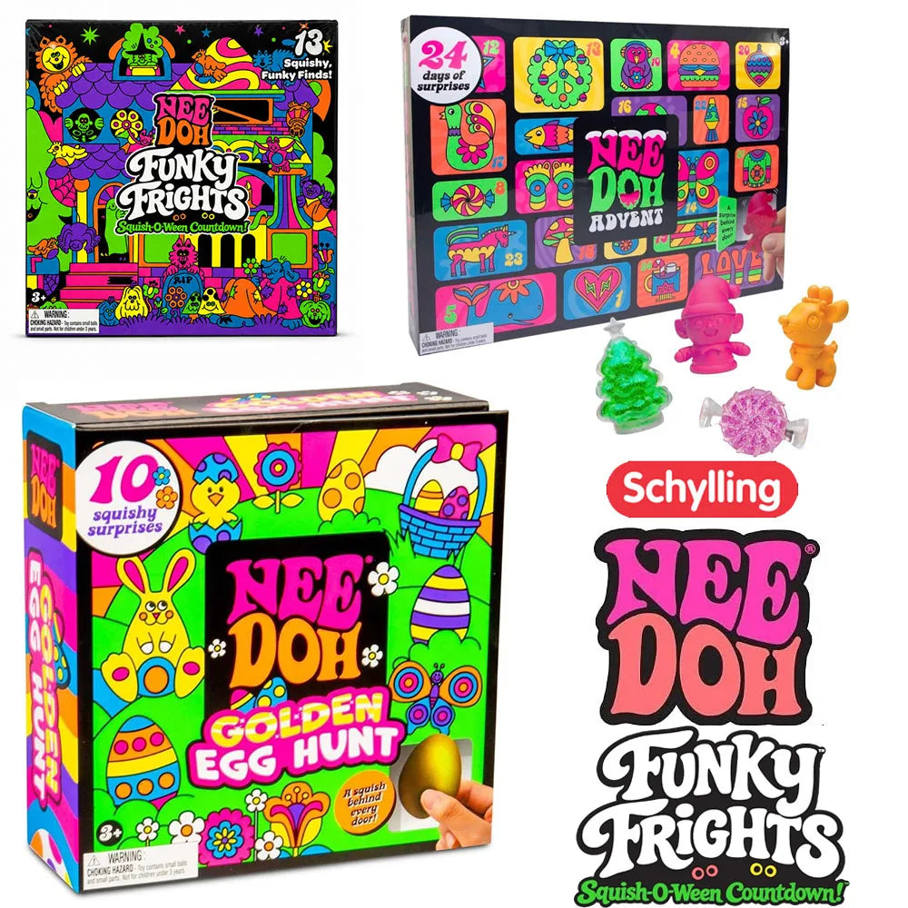 Needoh New Funky Frights Halloween Advent Calendar