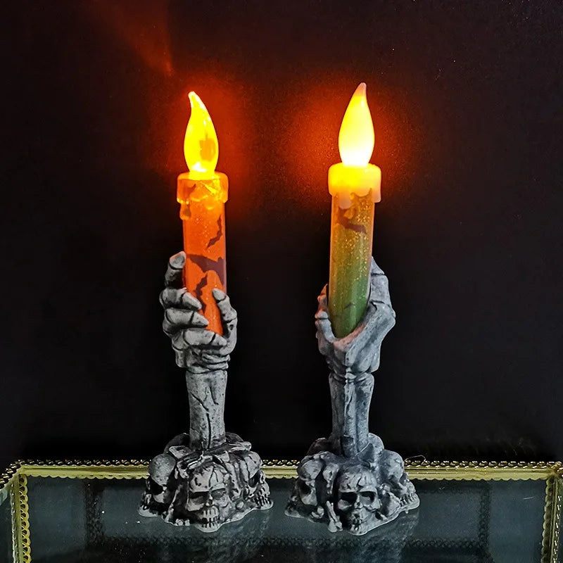 Halloween Skeletons Party Candles