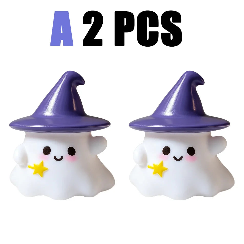 Cute Ghost & Pumpkin Halloween LED Night Light