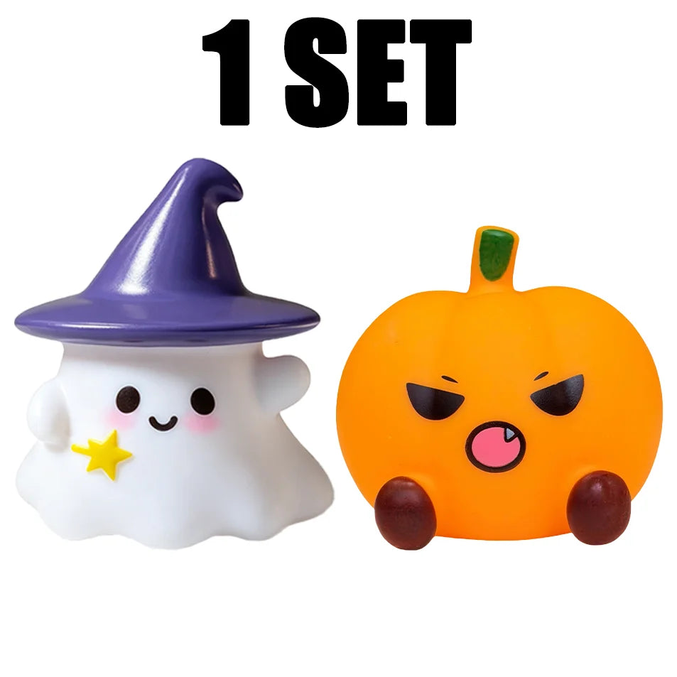 Cute Ghost & Pumpkin Halloween LED Night Light