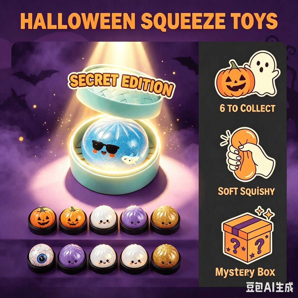 Halloween Squishy Mystery Blind Box
