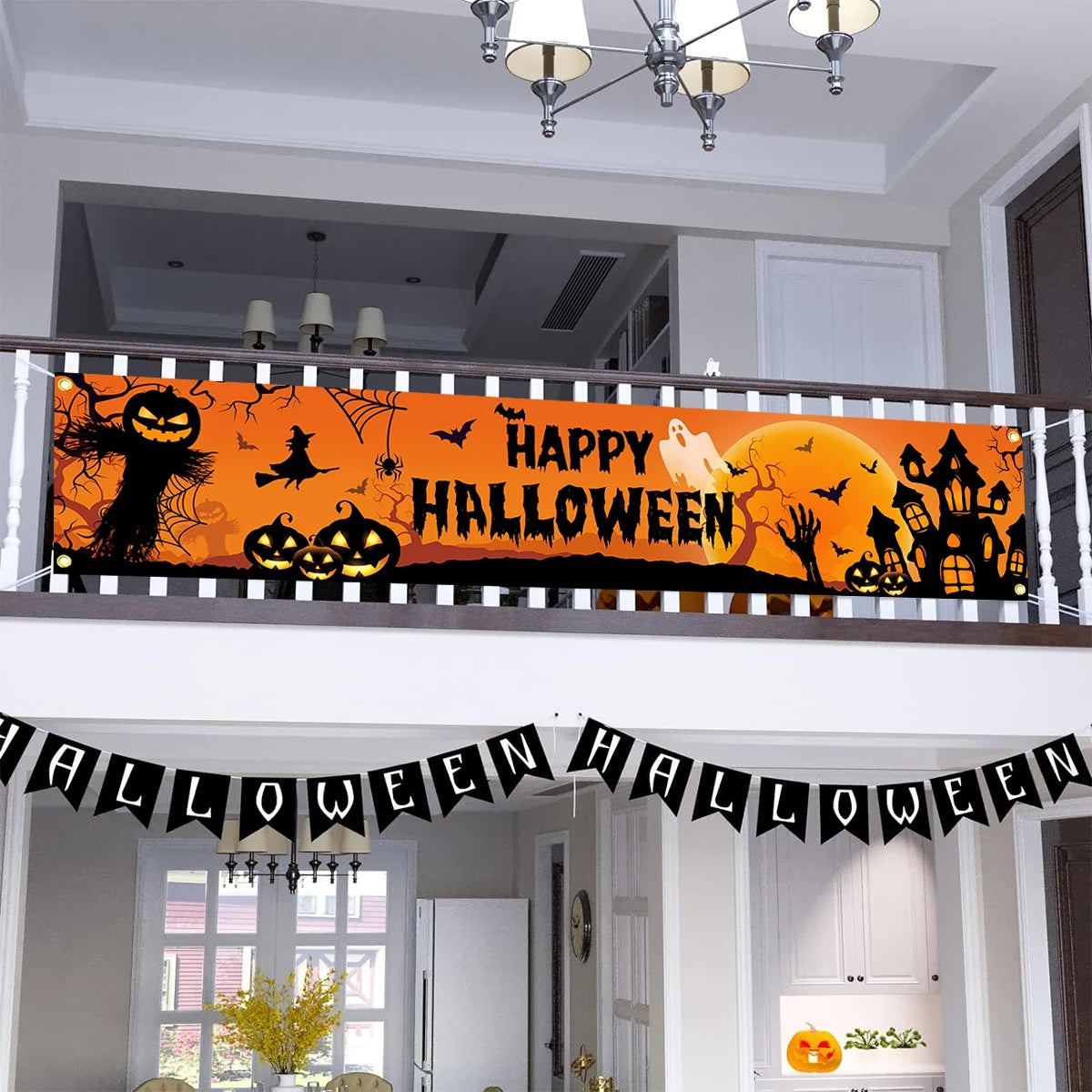 Happy Halloween Outdoor Banner