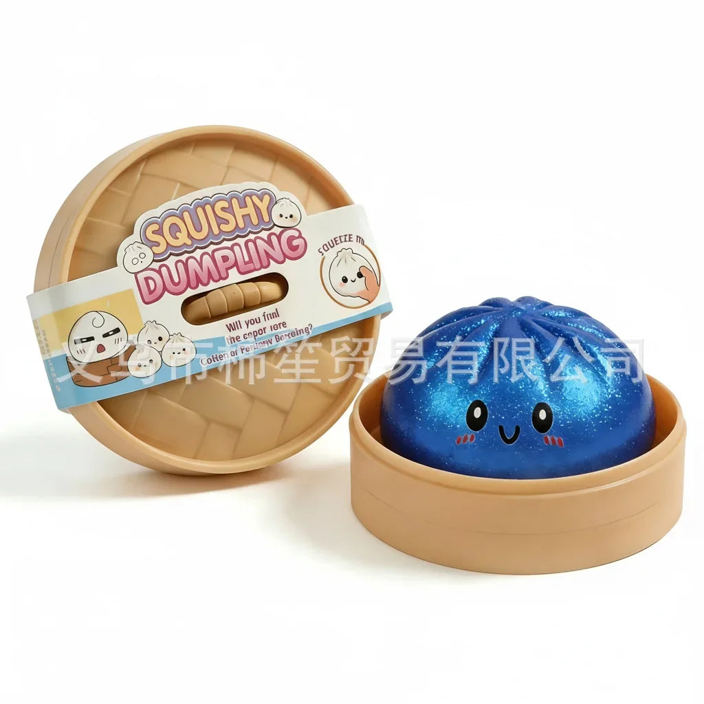 Halloween Ghost Dumpling Squishy Stress-Relief Toy