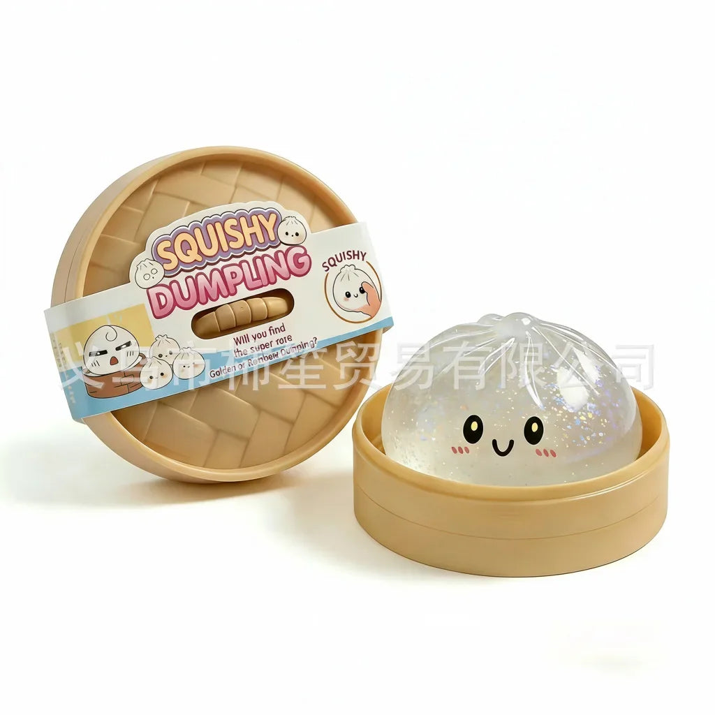 Halloween Ghost Dumpling Squishy Stress-Relief Toy