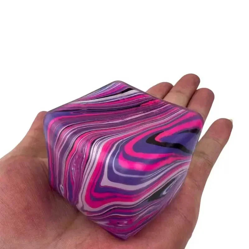 Soft and Glutinous Sensory Stress-relief Toy Cube