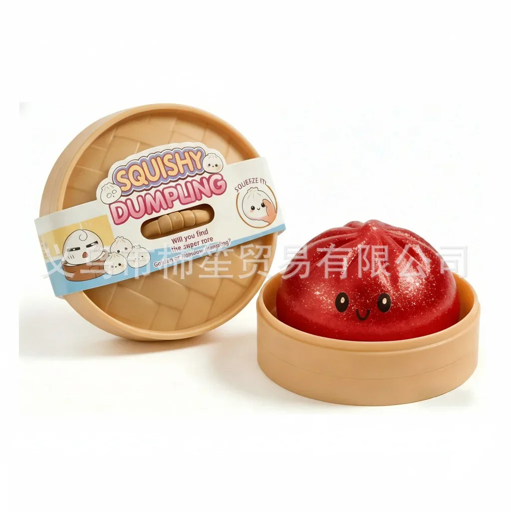 Halloween Ghost Dumpling Squishy Stress-Relief Toy