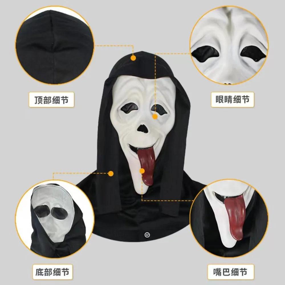 Halloween Melted Face Mask