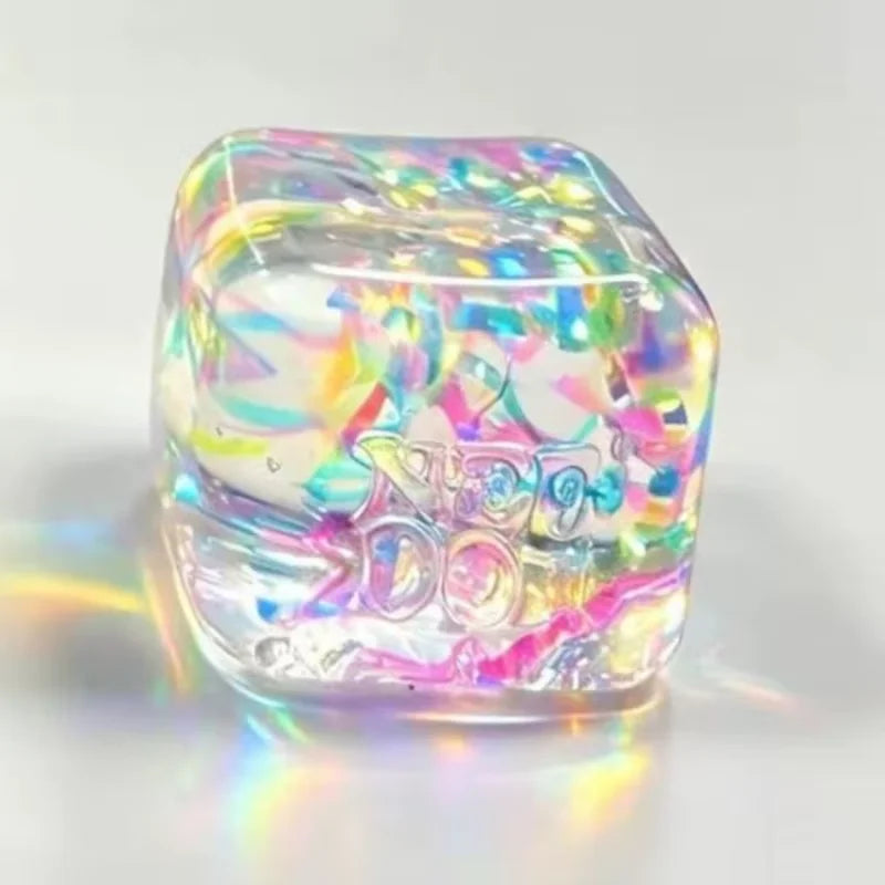 Needoh Holographic Ribbon Squeeze Sensory Toy
