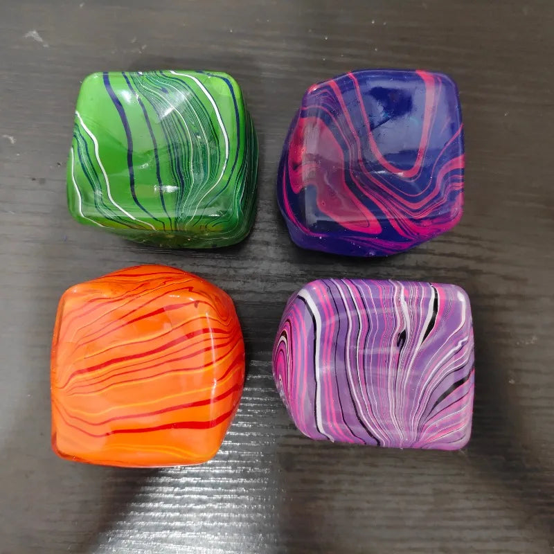 Soft and Glutinous Sensory Stress-relief Toy Cube