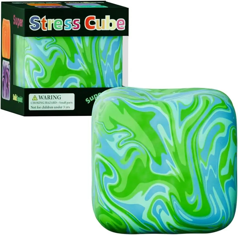 Soft and Glutinous Sensory Stress-relief Toy Cube