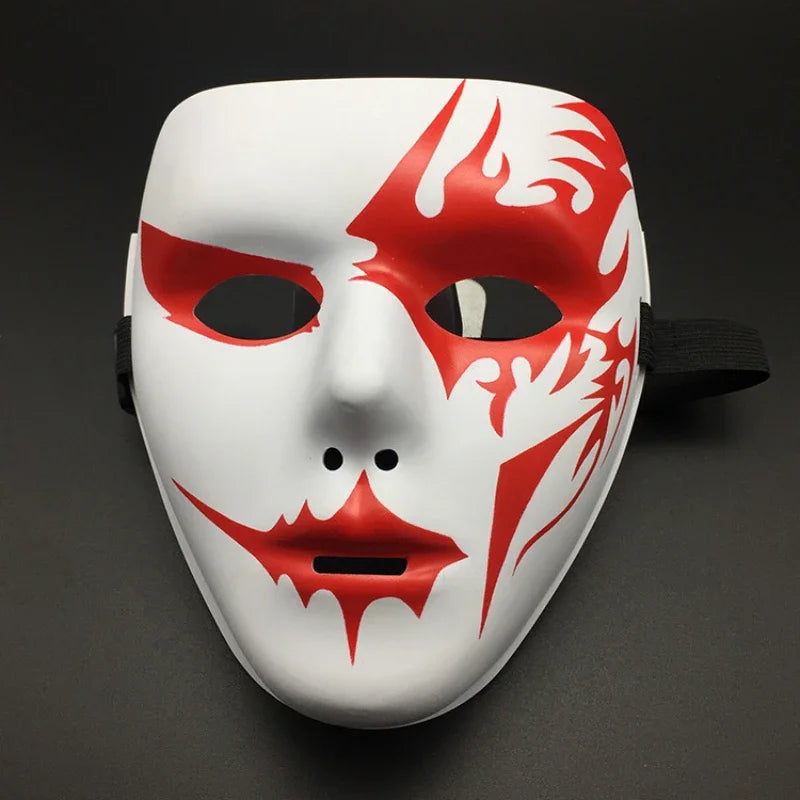 Halloween Props Masquerade Performance Full Face Mask Hand-painted