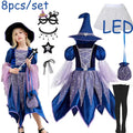 Girls’ Witch Halloween Costume & Accessories