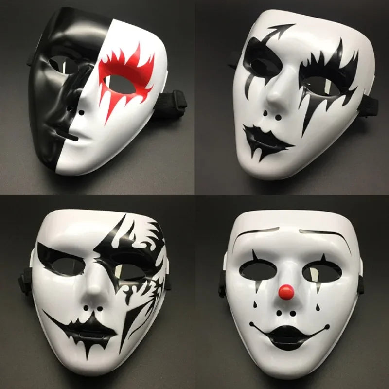 Halloween Props Masquerade Performance Full Face Mask Hand-painted