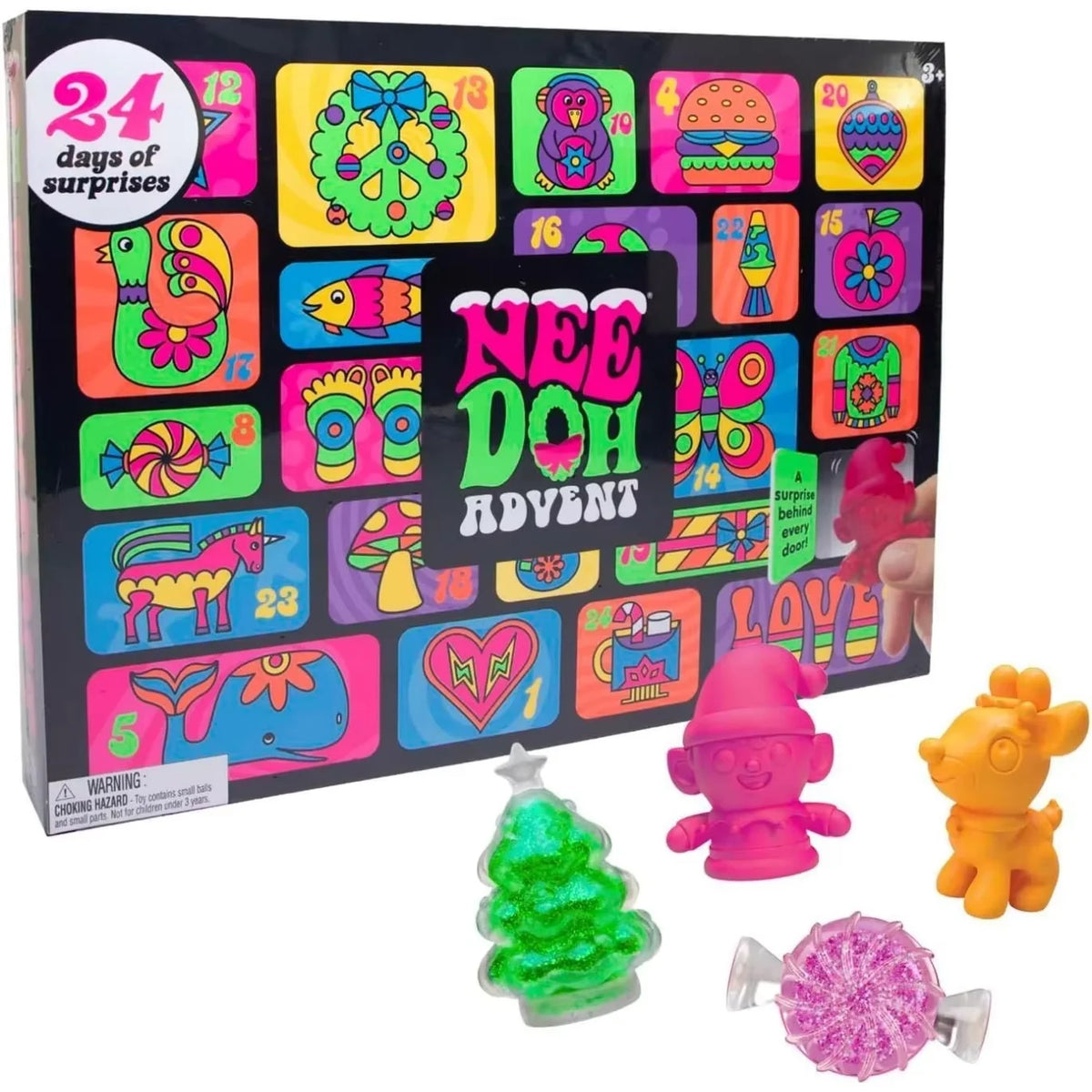 Needoh New Funky Frights Halloween Advent Calendar