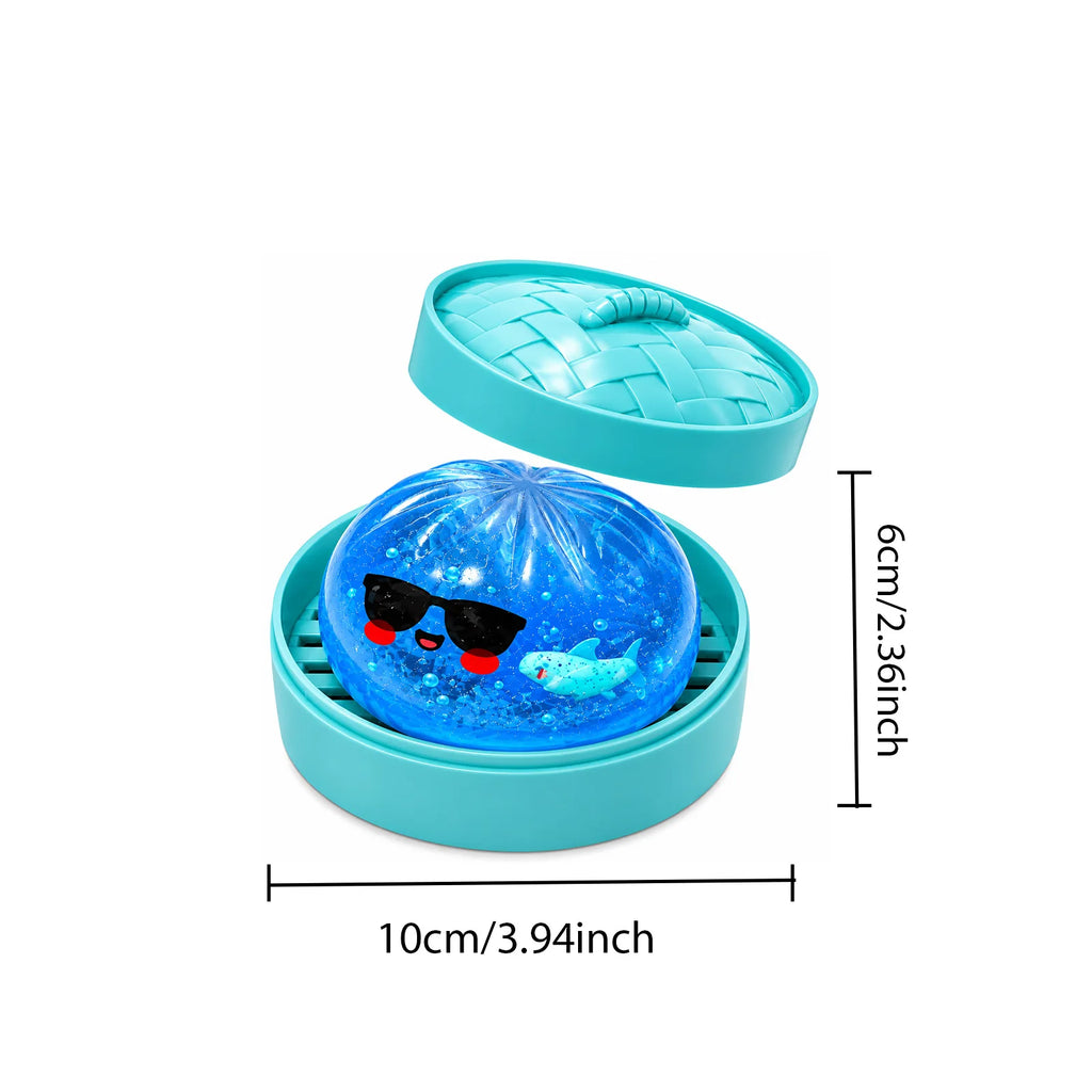 Halloween Ghost Dumpling Squishy Stress-Relief Toy