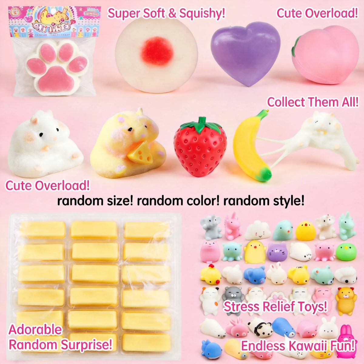 NeeDoh Mystery Ice Cube Squishy Fidget Toy