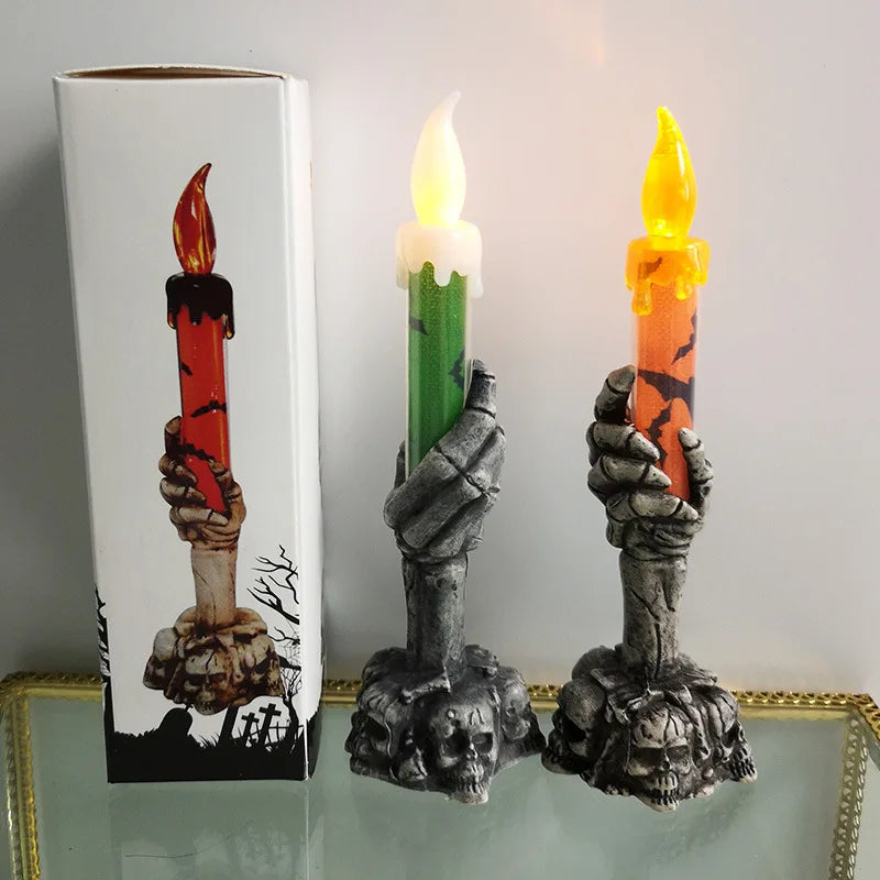 Halloween Skeletons Party Candles