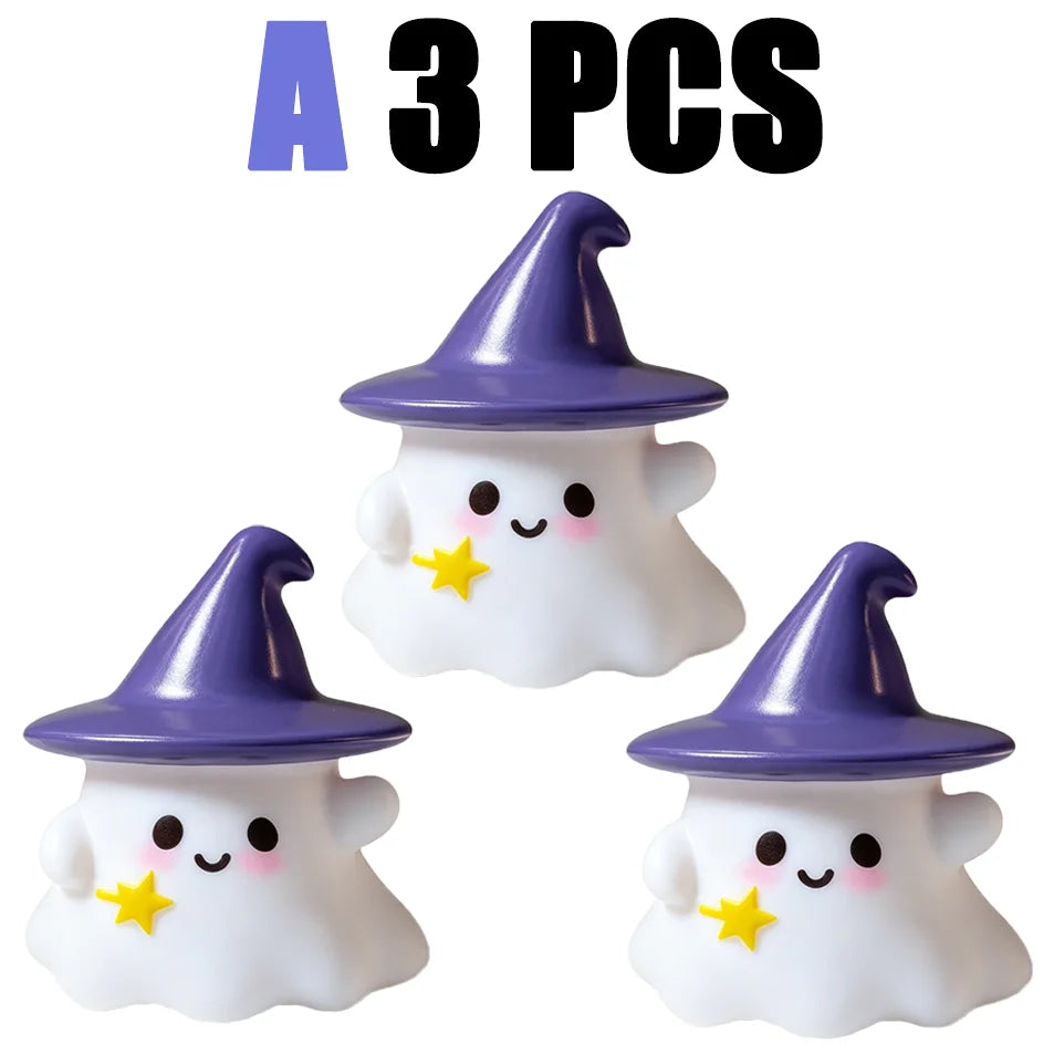Cute Ghost & Pumpkin Halloween LED Night Light