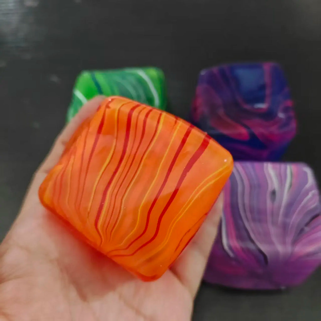 Soft and Glutinous Sensory Stress-relief Toy Cube