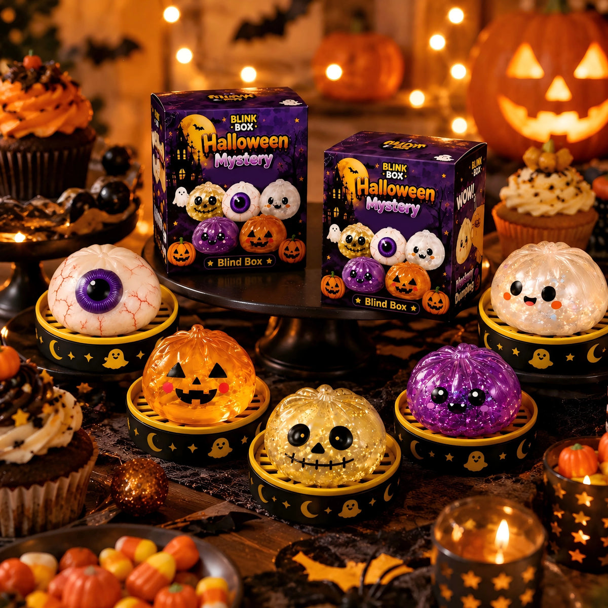 Halloween Dumpling Squishy Fidget Toy