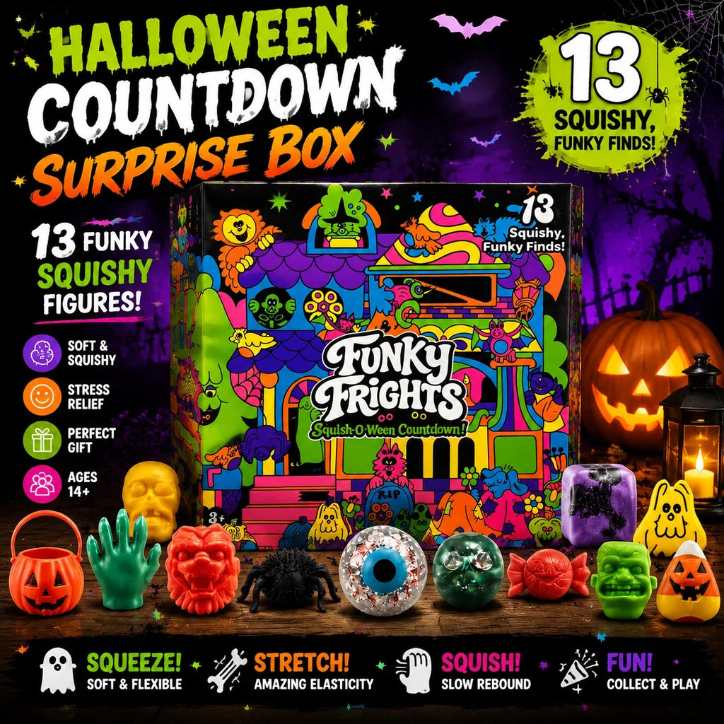 Needoh New Funky Frights Halloween Advent Calendar