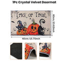 VIKAMA Halloween Doormat Durable And Easy To Clean Halloween Home Decor, Suitable For Bedrooms, Kitchens, Entrances, Etc.