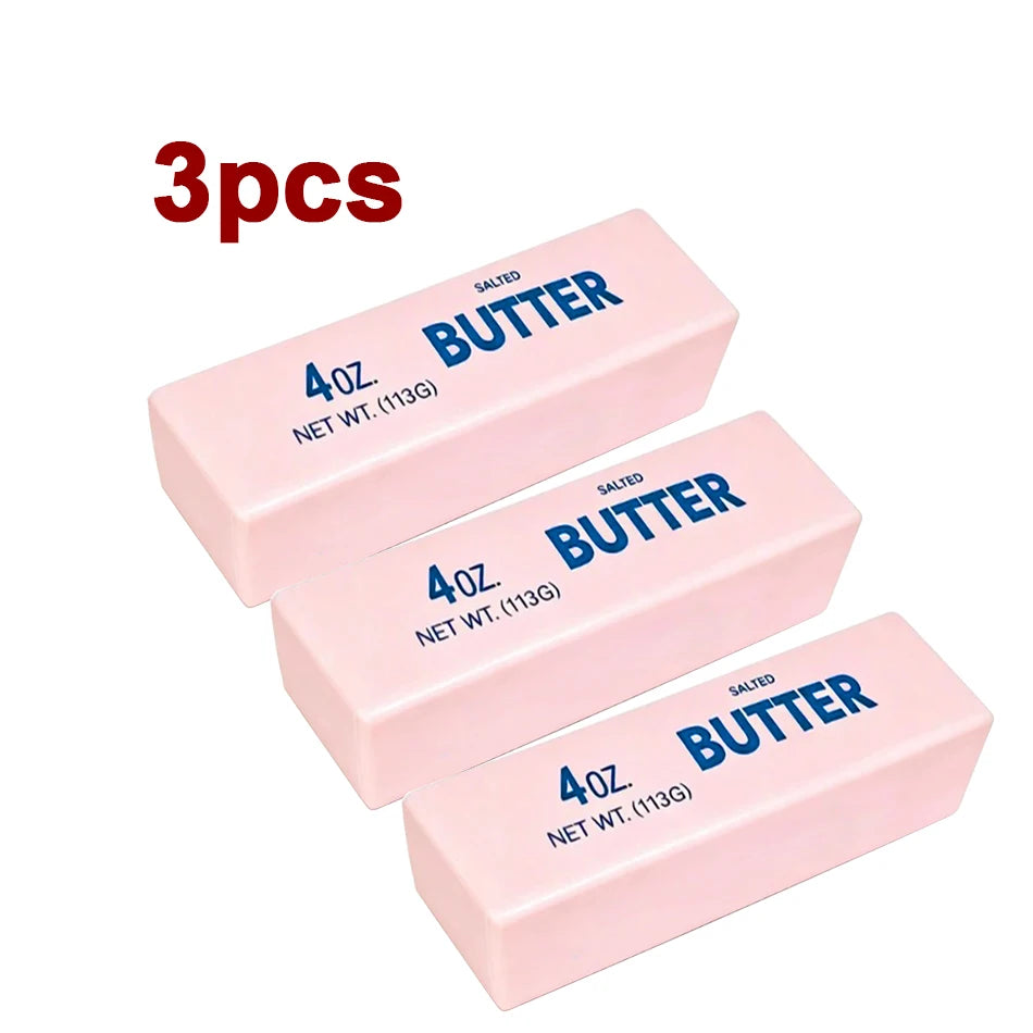 Strawberry Butter Stick Squishy Fidget Toy