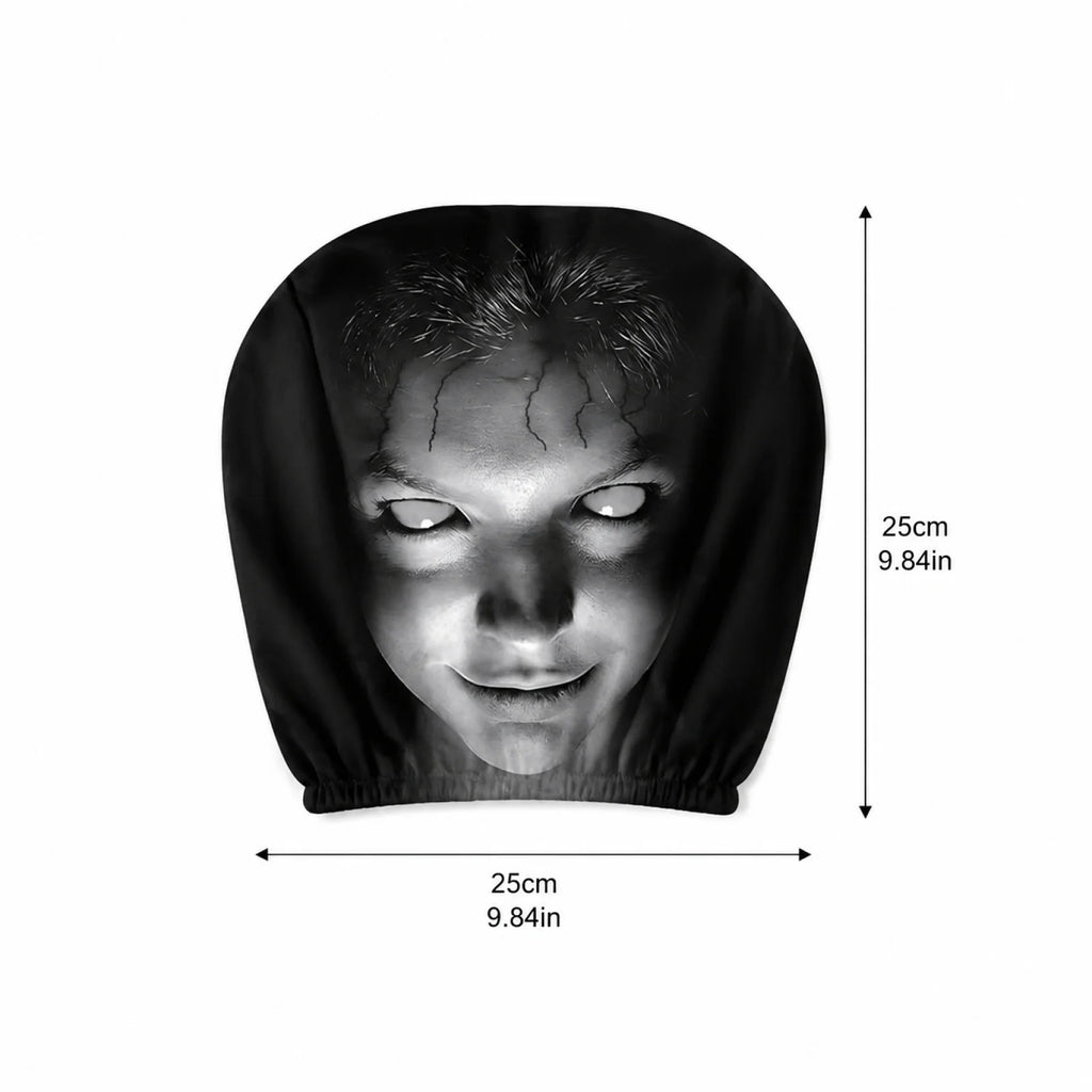 Funny Halloween Car Headrest Cover