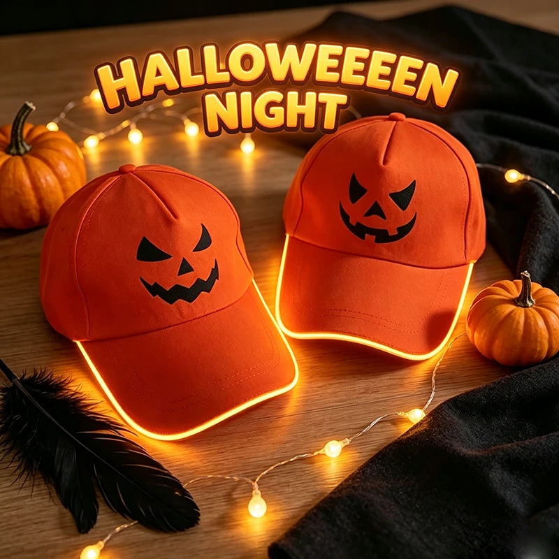 Adult Hat Led Optical Fibre Baseball Cap