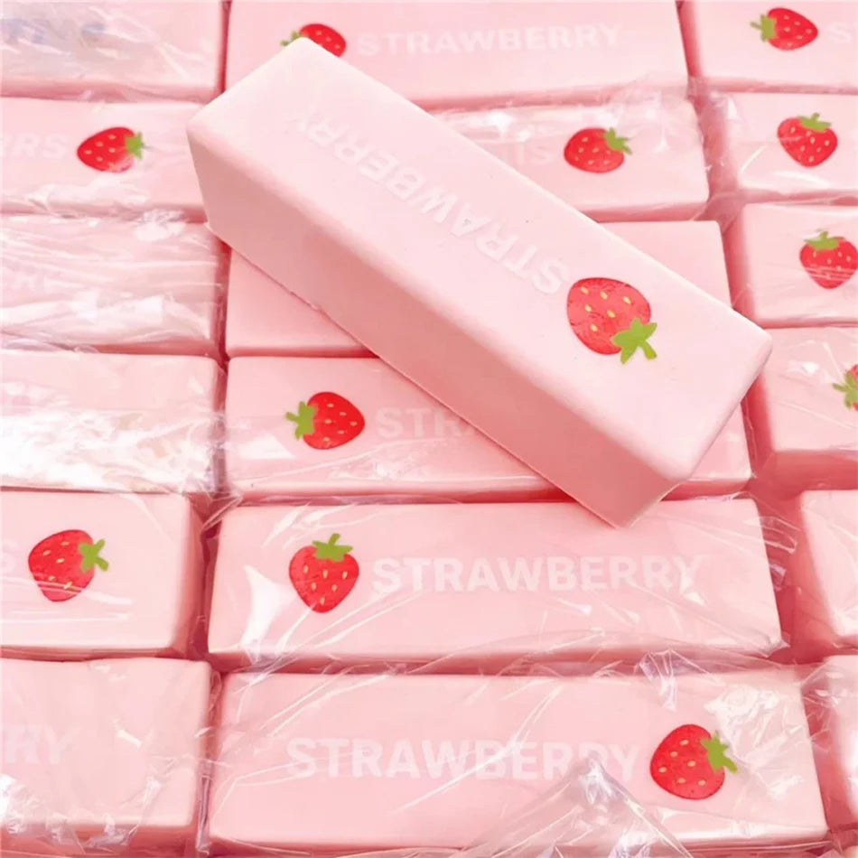 Strawberry Butter Stick Squishy Fidget Toy