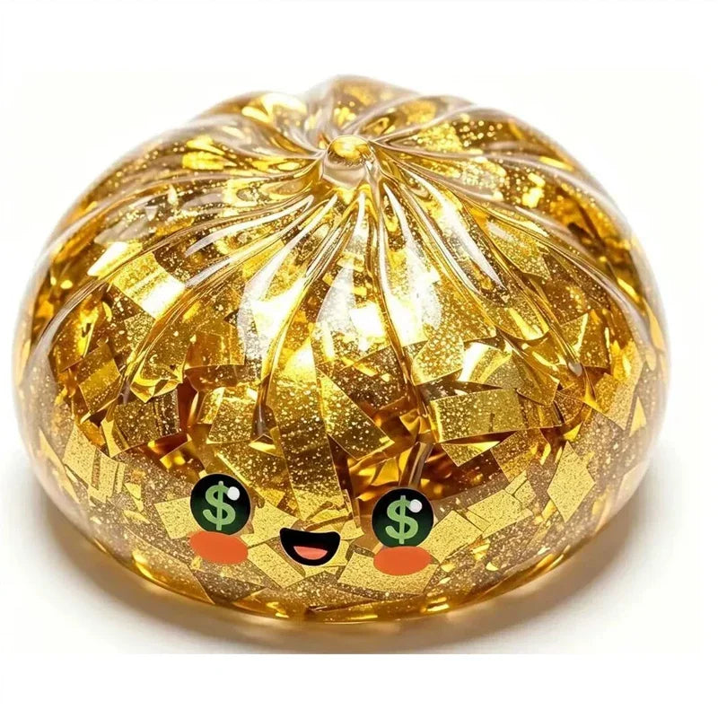 Halloween Ghost Dumpling Squishy Stress-Relief Toy