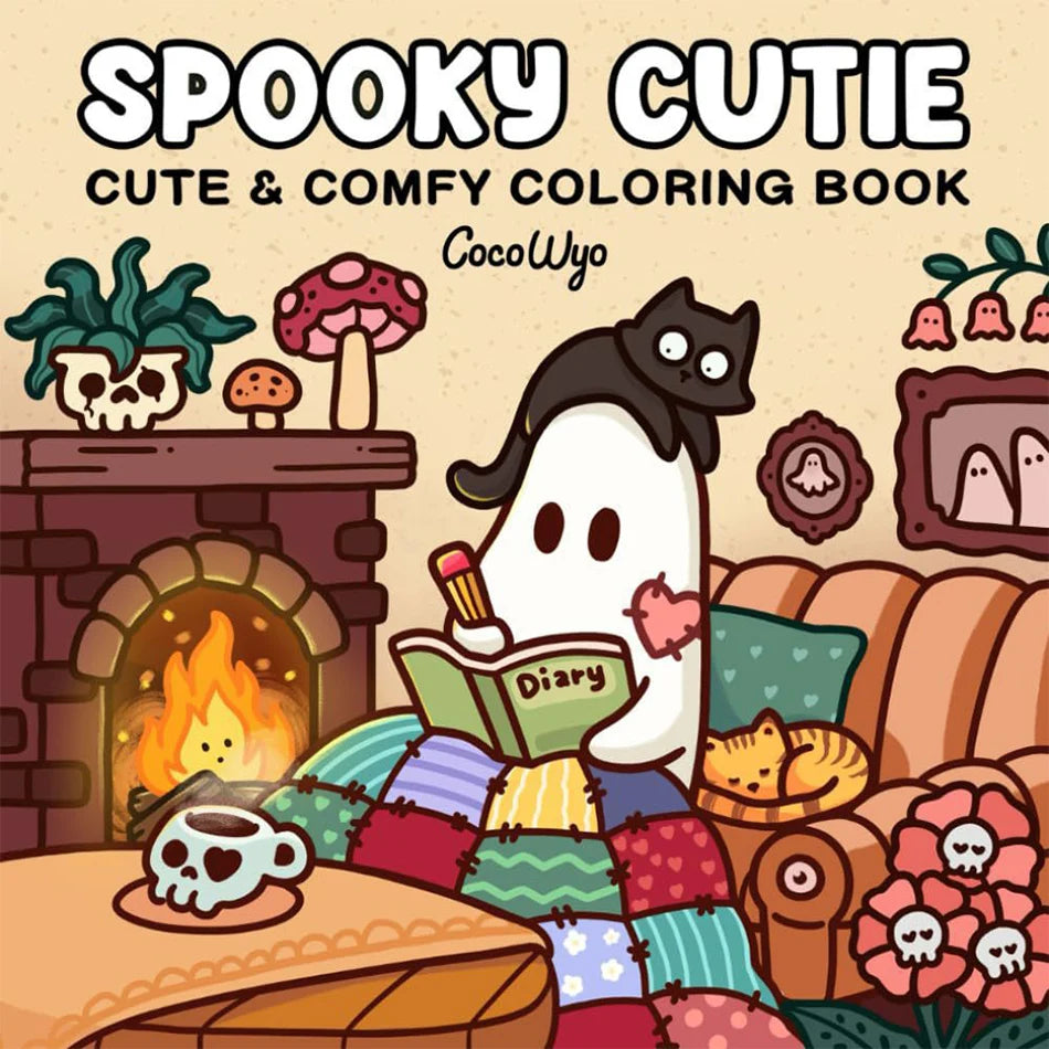 COZY FRIENDS Coloring Books