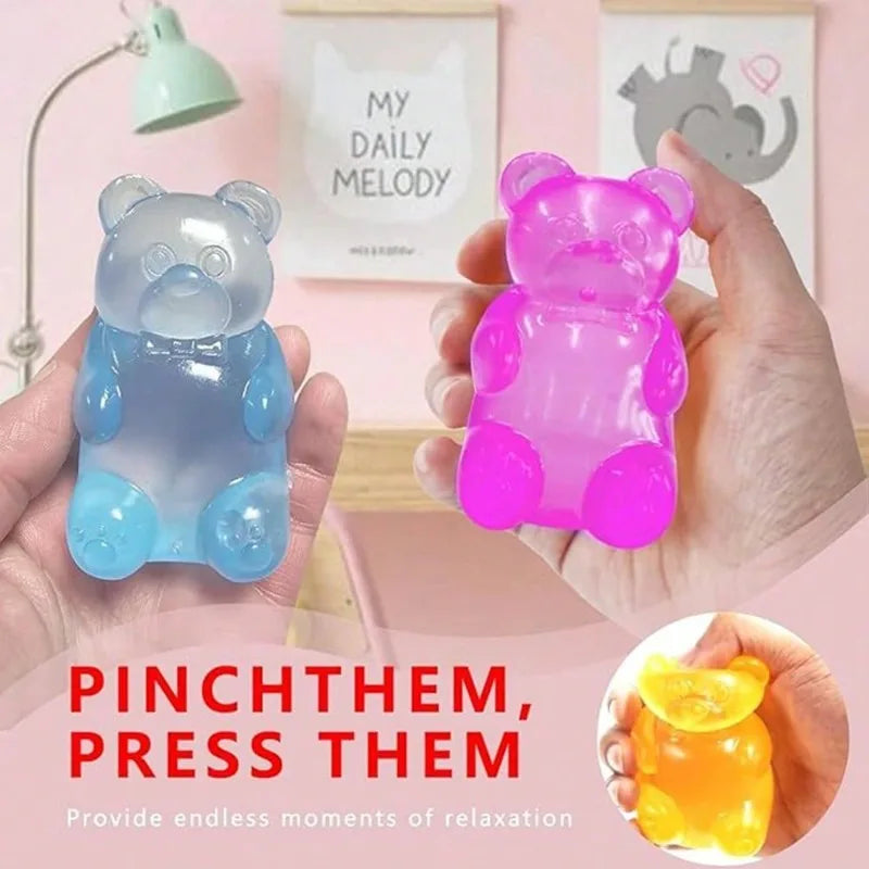 NeeDoh Gummy Bear Squishy Fidget Toy