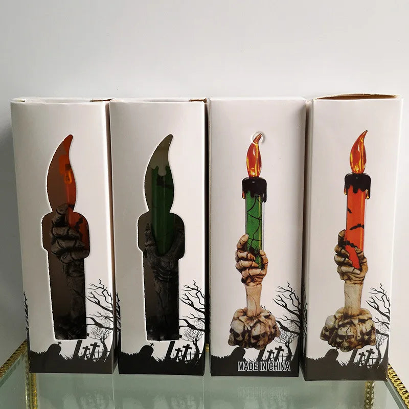 Halloween Skeletons Party Candles