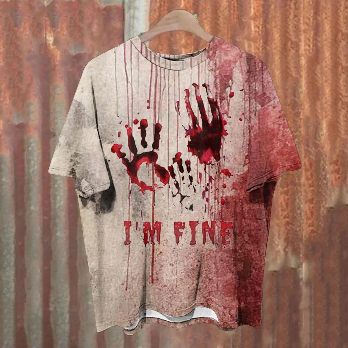 2024 Halloween trendy men's short sleeves